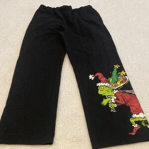 Black Grinch Christmas Pajama Pants